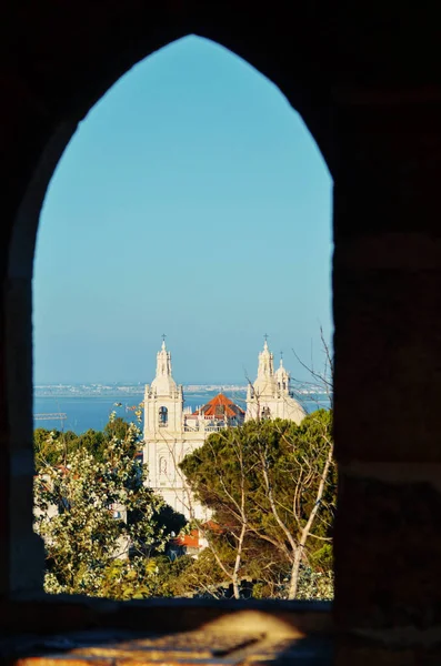 葡萄牙里斯本大教堂的美丽景色 — 图库照片