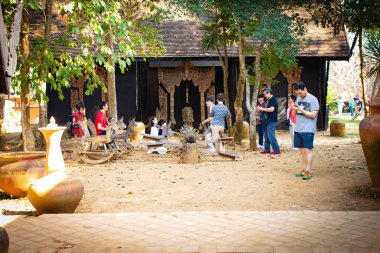 Baan Dan Müzesi Chiang Rai, Tayland 