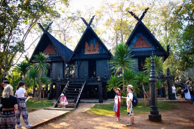 Baan Dan Müzesi Chiang Rai, Tayland 