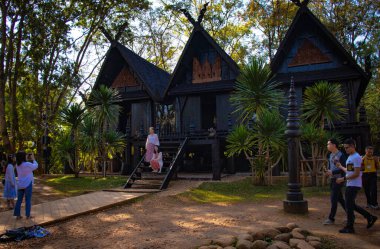 Baan Dan Müzesi Chiang Rai, Tayland 