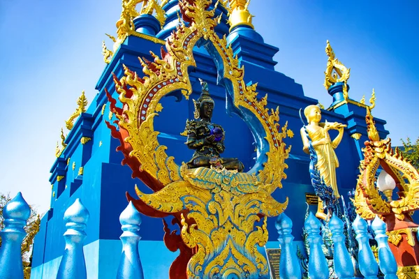 Thailand Chiang Rai Blue Temple — Stock Photo, Image