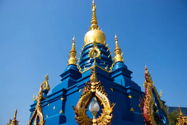 Thaïlande Chiang Rai Temple Bleu — Photo