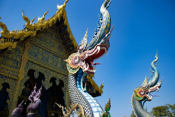 Thailand Chiang Rai Blauer Tempel — Stockfoto