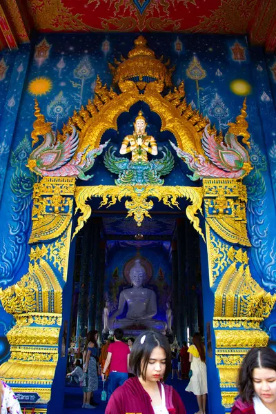 Thailandia Chiang Rai Tempio Blu — Foto Stock