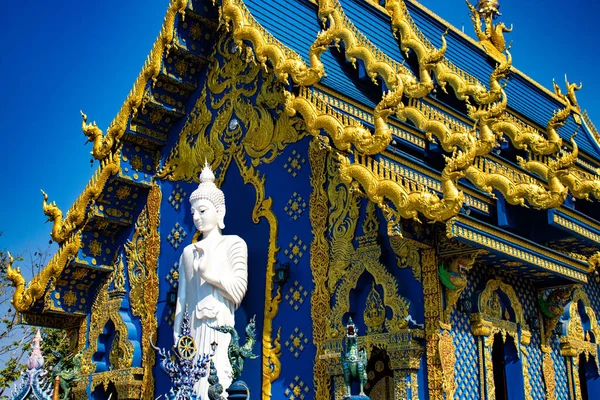 Thailandia Chiang Rai Tempio Blu — Foto Stock