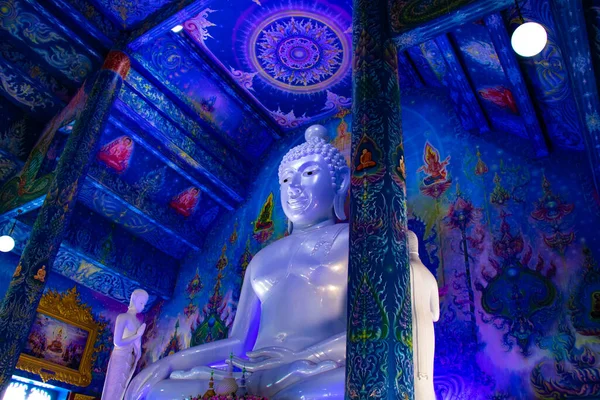 Thailand Chiang Rai Blue Temple — Stock Photo, Image