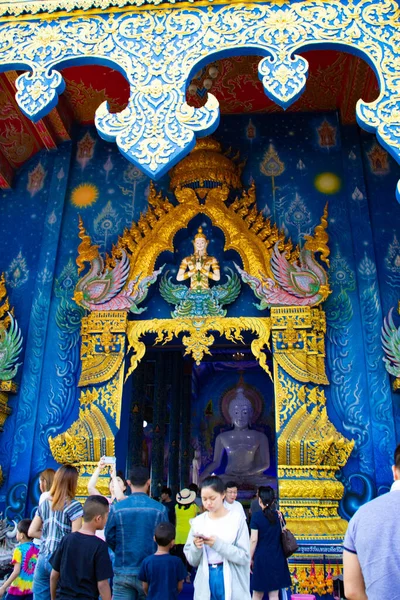 Thailandia Chiang Rai Tempio Blu — Foto Stock