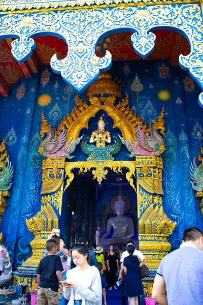 Thailandia Chiang Rai Tempio Blu — Foto Stock