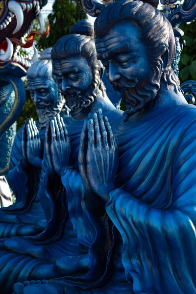 Thailand Chiang Rai Blue Temple — Stock Photo, Image