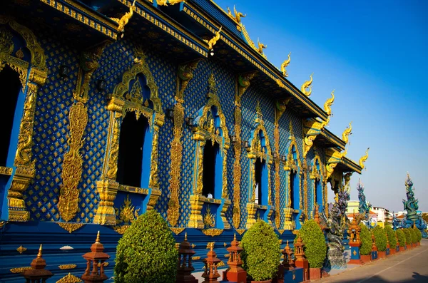 Tailandia Chiang Rai Templo Azul —  Fotos de Stock