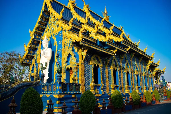 Thailandia Chiang Rai Tempio Blu — Foto Stock