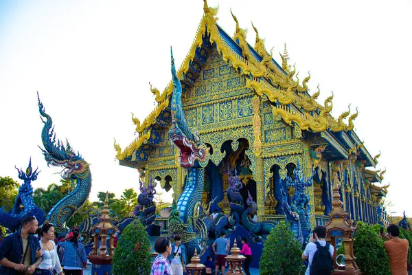 Thailand Chiang Rai Blauer Tempel — Stockfoto