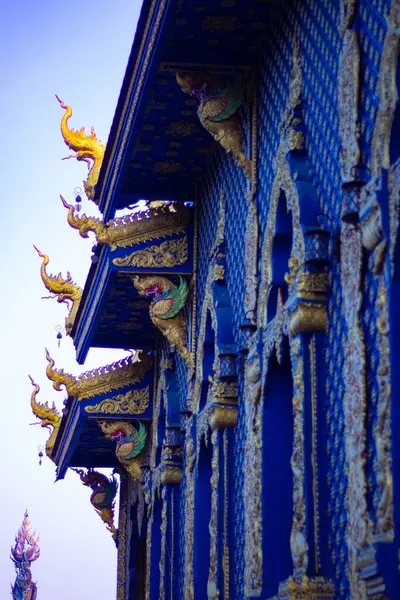 Thailand Chiang Rai Blue Temple — Stock Photo, Image