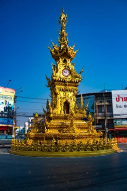 Chiang Rai şehri, Tayland. 