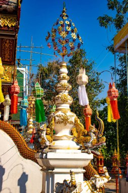 Budist tapınağı Chiang Rai, Tayland