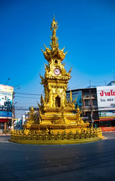 Chiang Rai Stad Dagen Thailand — Stockfoto