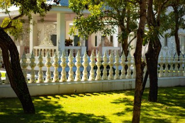 Tayland. Chiang Rai. Beyaz Tapınak