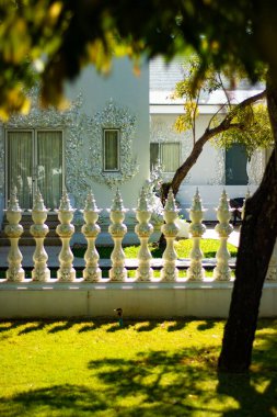 Tayland. Chiang Rai. Beyaz Tapınak