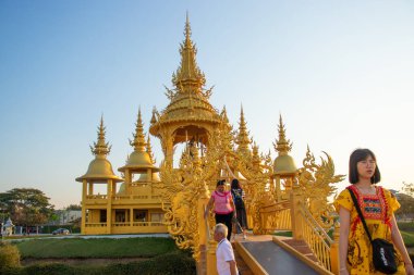 Budist tapınağı Chiang Rai, Tayland