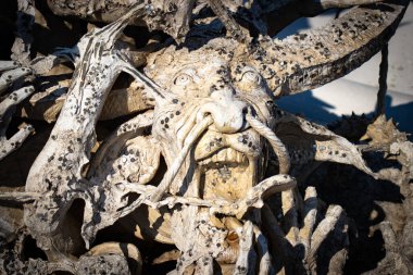 Tayland. Chiang Rai. Beyaz Tapınak