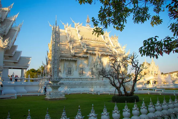 Thaïlande Chiang Rai Temple Blanc — Photo