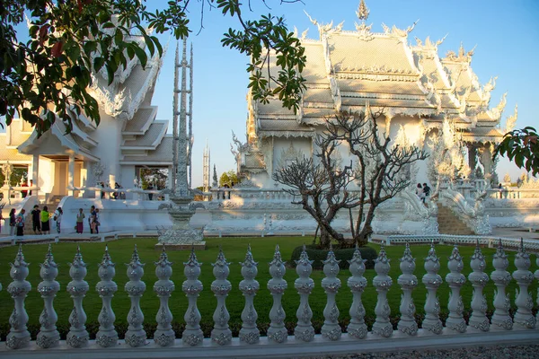 Thaïlande Chiang Rai Temple Blanc — Photo