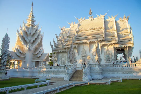 Thaïlande Chiang Rai Temple Blanc — Photo