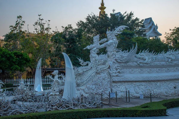 Tailandia Chiang Rai Templo Blanco —  Fotos de Stock