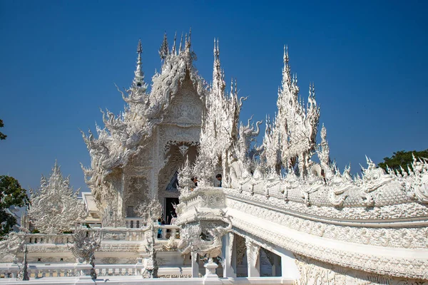 Tailândia Chiang Rai Templo Branco — Fotografia de Stock