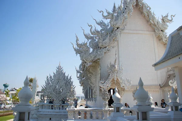 Thailand Ben Chiang Rai Witte Tempel — Stockfoto