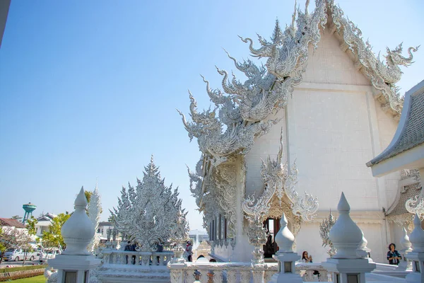 Thailand Ben Chiang Rai Witte Tempel — Stockfoto