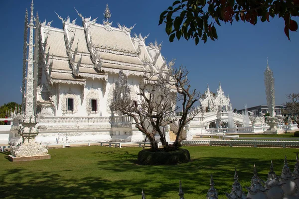 Tailandia Chiang Rai Templo Blanco — Foto de Stock