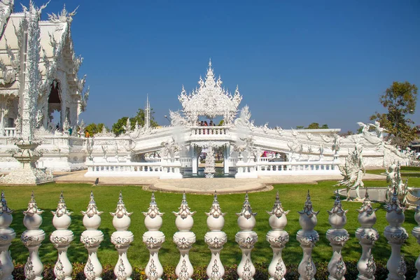 Tailandia Chiang Rai Templo Blanco — Foto de Stock