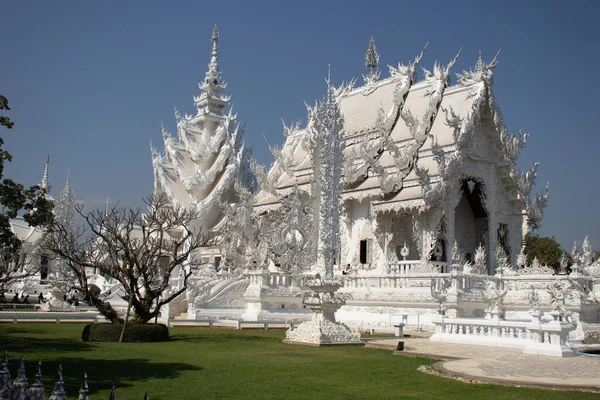 Thailand Chiang Rai White Temple — Stock Photo, Image