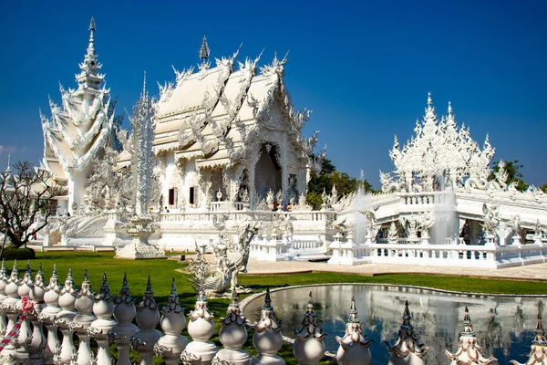 Tailandia Chiang Rai Templo Blanco — Foto de Stock