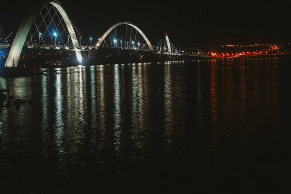 Мост Озеро Бразилии — стоковое фото