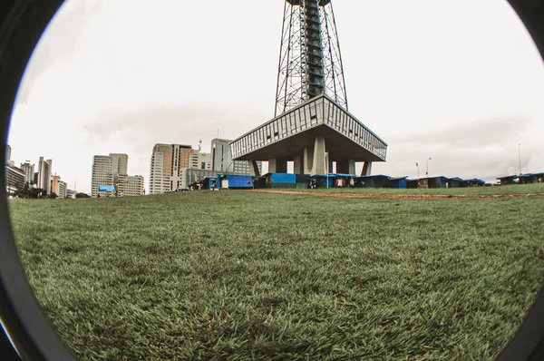 Architektura Města Brasilia Brazílie — Stock fotografie