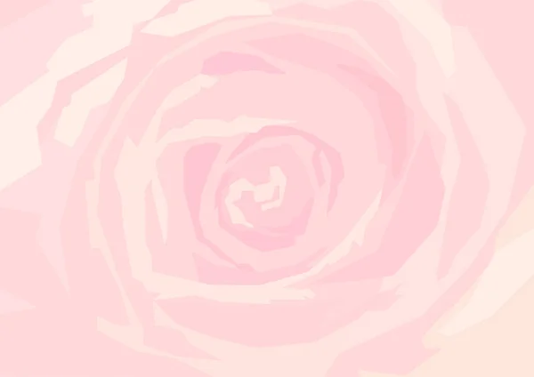 Γκρο Πλαν Φόντο Ροζ Τριαντάφυλλο Λουλούδι Κάθετη Μορφή — Διανυσματικό Αρχείο