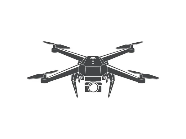 quadrocopter logo tasarımı robot, eps 10 vektör