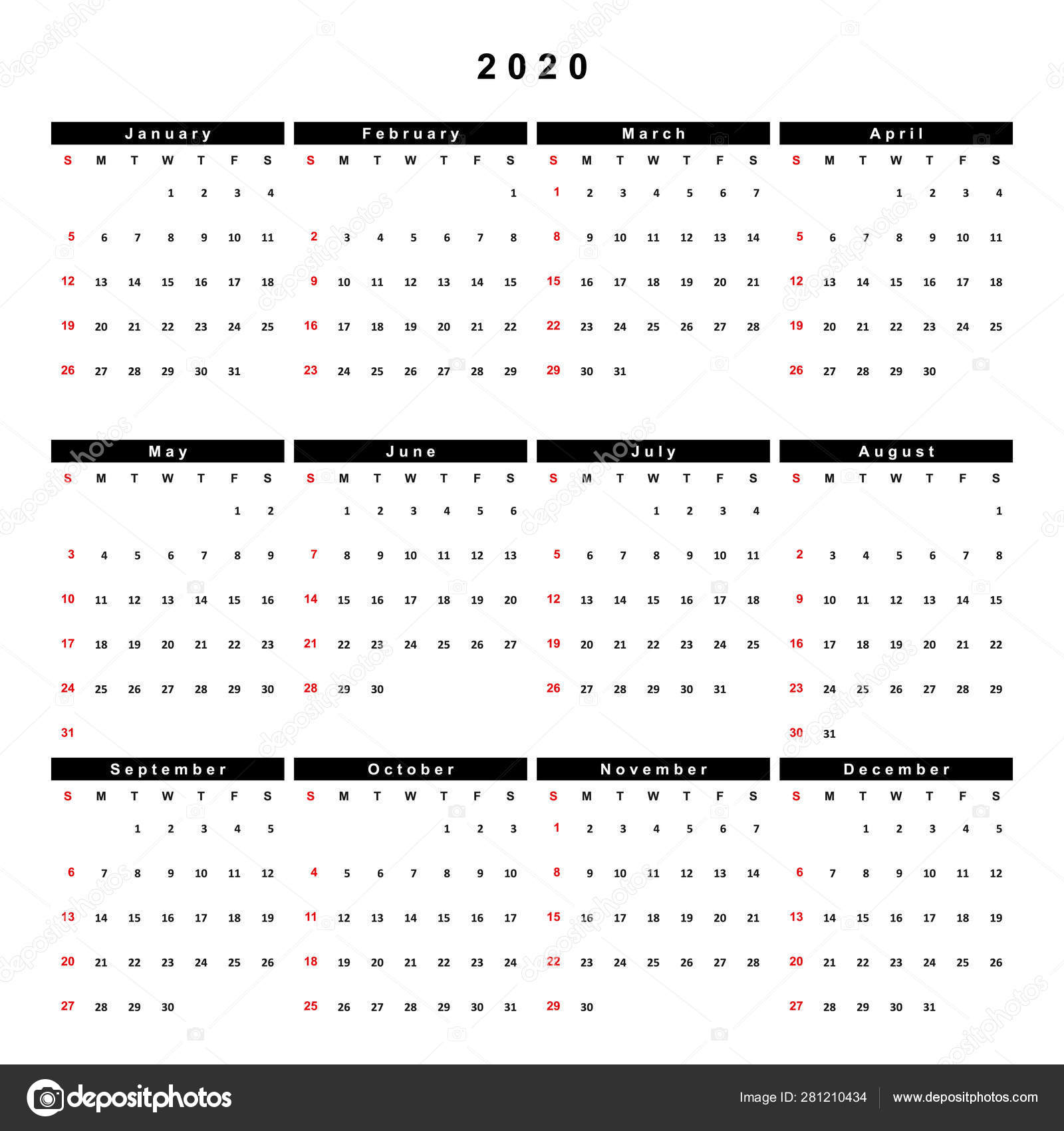 Kalender Fr Das Jahr 2020 Time And Date