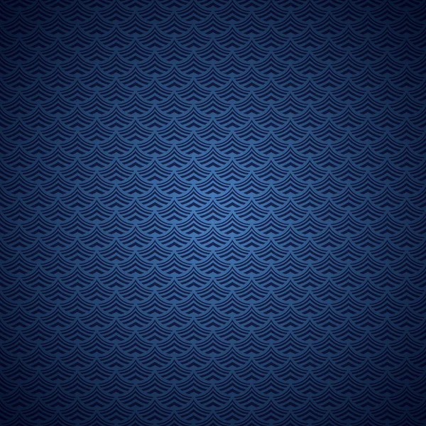 Aqua Abstrait Fond Bleu Outremer Stylisé Vagues Eau Mer Océan — Image vectorielle