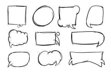 Konuşma balonu 1 çiziliyor