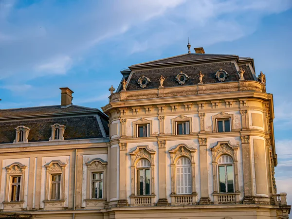 Uitzicht Het Festetics Palace Kastely Keszthely Hongarije — Stockfoto