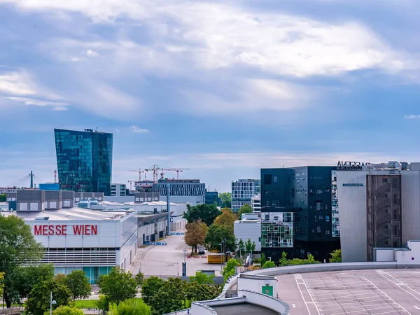 Vienna Rakousko Srpna 2020 Pohled Prázdné Ulice Vídně Během Pandemie — Stock fotografie