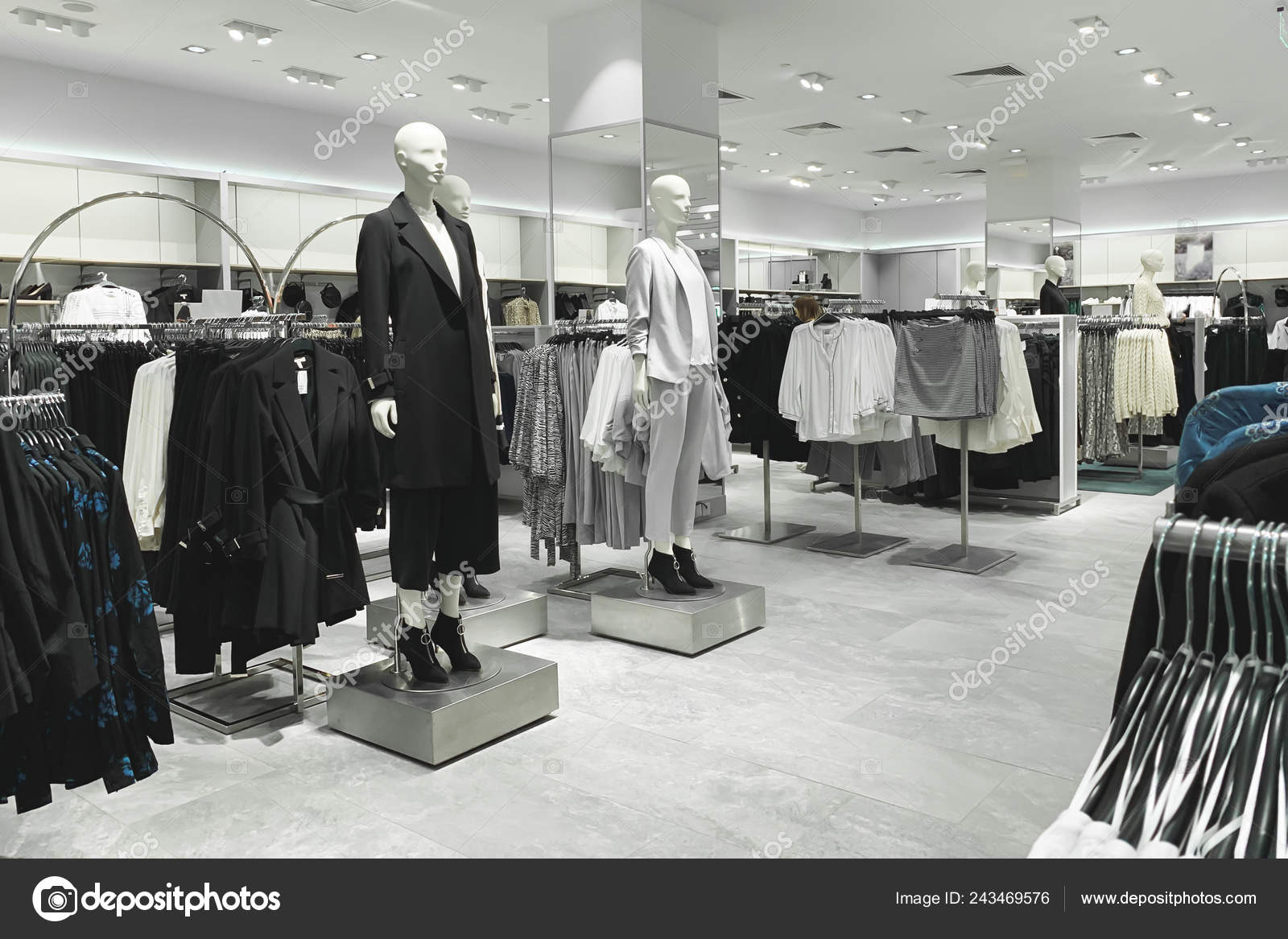Modern Clothing Store Interior
