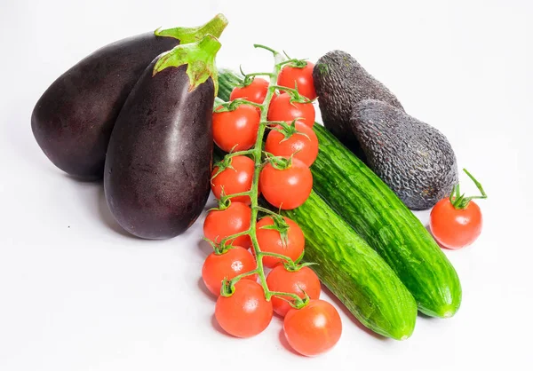 Beautiful Fresh Vegetables Were Photographed Studio — Stock Photo, Image