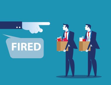 İşten çıkarılan kişi. İşsizlik krizi ve iş azaltma. Kavram