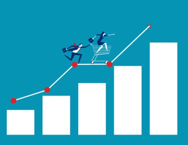 İşletme takımı yükseldi. Kavramsal iş vektörü, Büyüme, Başarı
