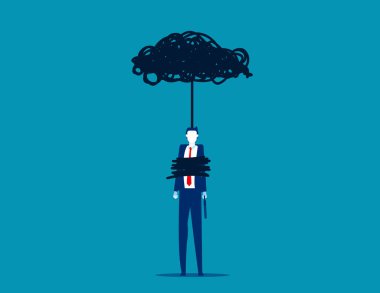 İş korkuları ve sorunları. İş tuzaklı konsept