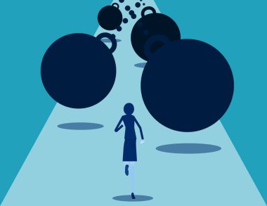 Yol engellerle ve zorluklarla dolu.